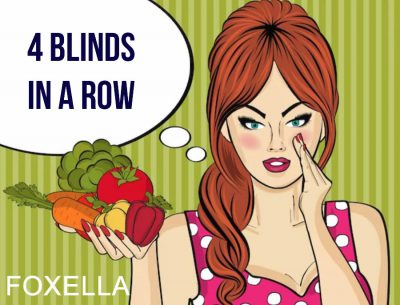 4 blinds in a row: July 24, 2024 – Foxella